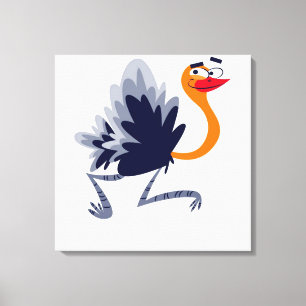 Ostrich Canvas Print