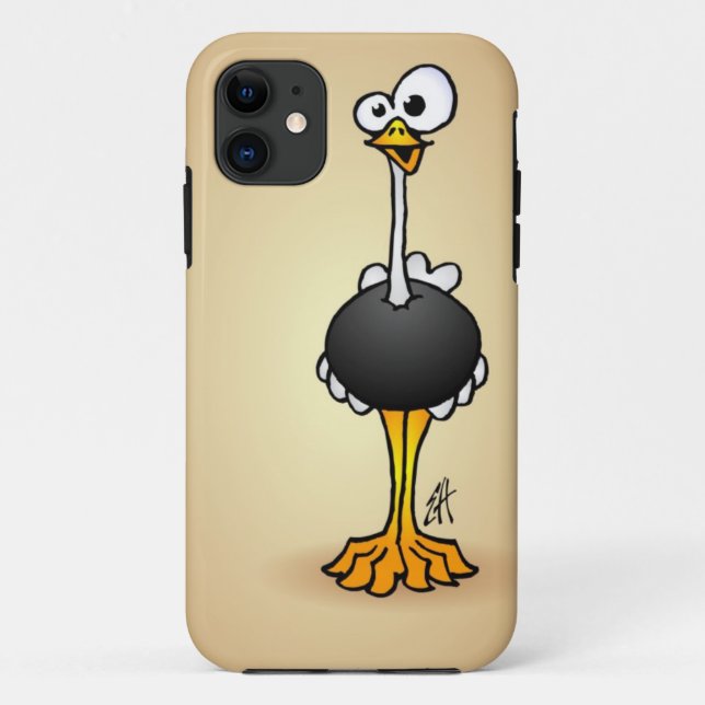 Ostrich Case-Mate iPhone Case (Back)