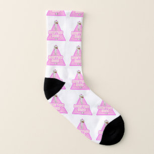 Ostrich Eighties Bird Socks