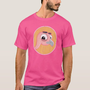 Ostrich Face Ostriches Animal Flightless Bird 2 T-Shirt