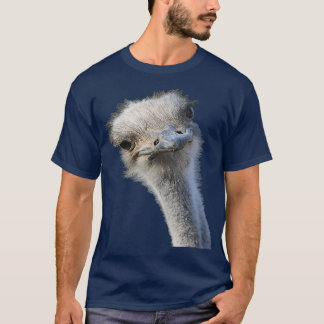 Ostrich Face With Gormless Expression (2) T-Shirt
