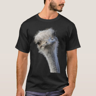 Ostrich Face With Gormless Expression T-Shirt