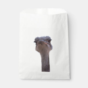 ostrich favour bags