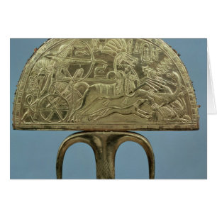 Ostrich-feather fan from the Tomb of