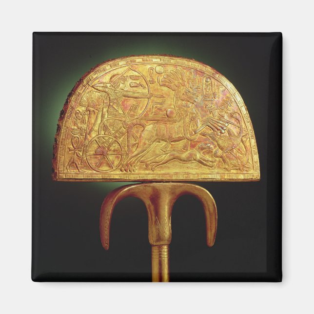 Ostrich-feather fan, from Tomb of Tutankhamun Magnet (Front)