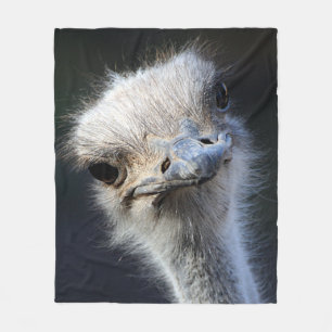 Ostrich Fleece Blanket