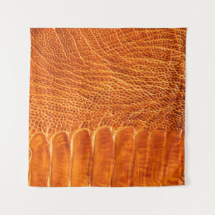 Ostrich leather texture tapestry