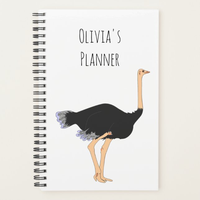 Ostrich minimalist planner (Front)
