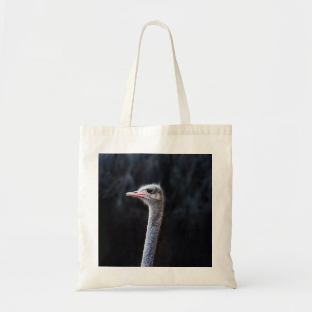 Ostrich Photography Tote Bag (Front)