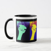 Ostrich Pop Art