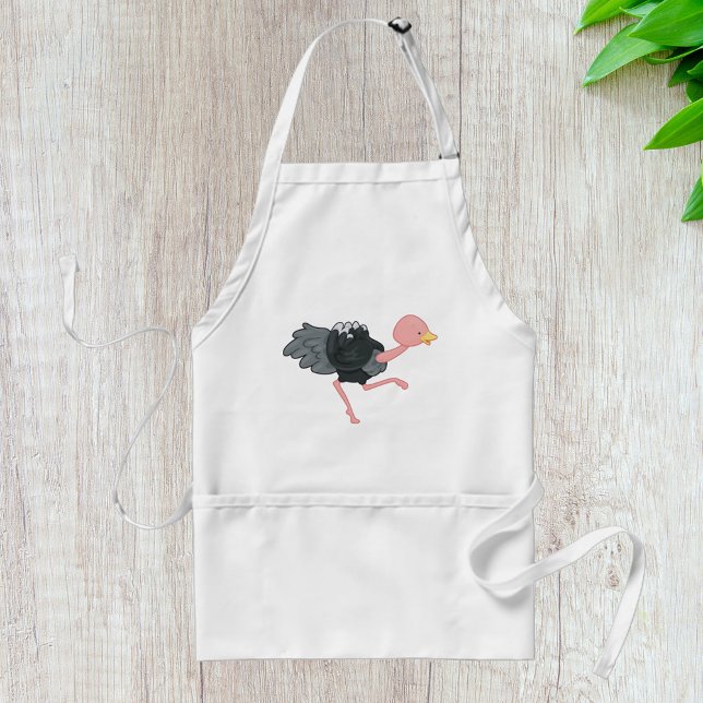 Ostrich Running Standard Apron (Creator Uploaded)