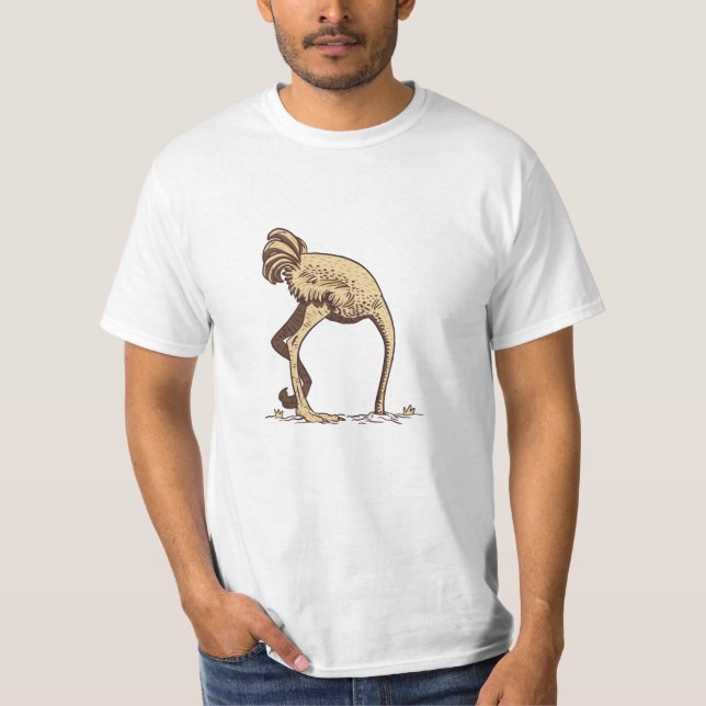 OSTRICH SAND T-Shirt (Front)