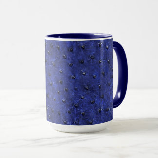 Ostrich Skin Print Mug