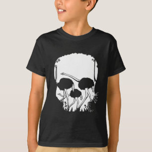 Ostrich Skull Illusion T-Shirt