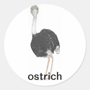 Ostrich Stickers