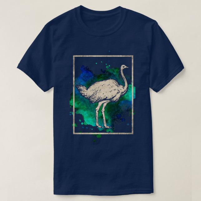 Ostrich T-Shirt (Design Front)