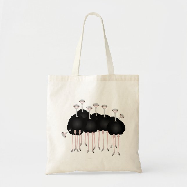 Ostrich Tote Bag (Front)