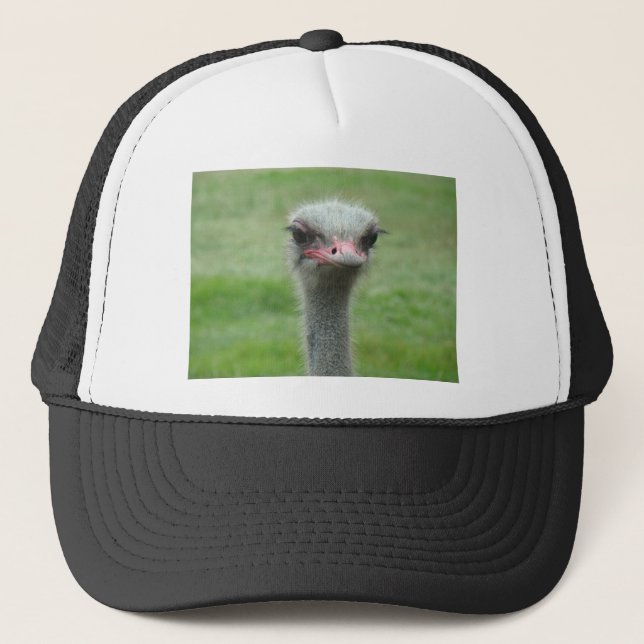 Ostrich Trucker Hat (Front)