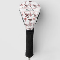 ostriches, kangaroos and palm trees customisable