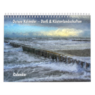 Ostsee Kalender – Darß & Küstenlandschaften Calendar