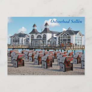 Ostseebad Sellin auf Rügen Postcard