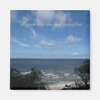 Ostseestrand Bakenberg auf Rügen Magnet