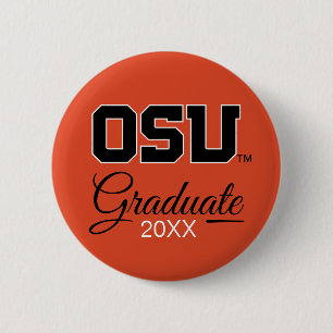 OSU 6 CM ROUND BADGE