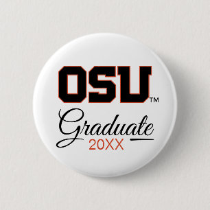 OSU 6 CM ROUND BADGE