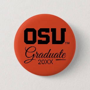 OSU 6 CM ROUND BADGE