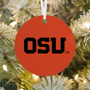 OSU METAL TREE DECORATION