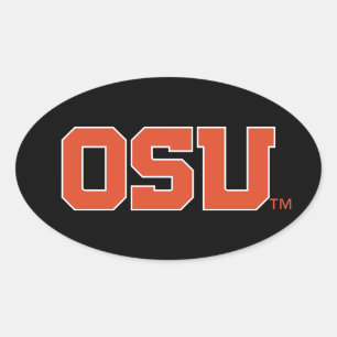 OSU OVAL STICKER