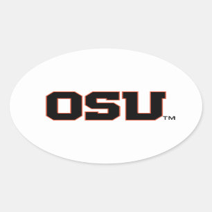 OSU OVAL STICKER
