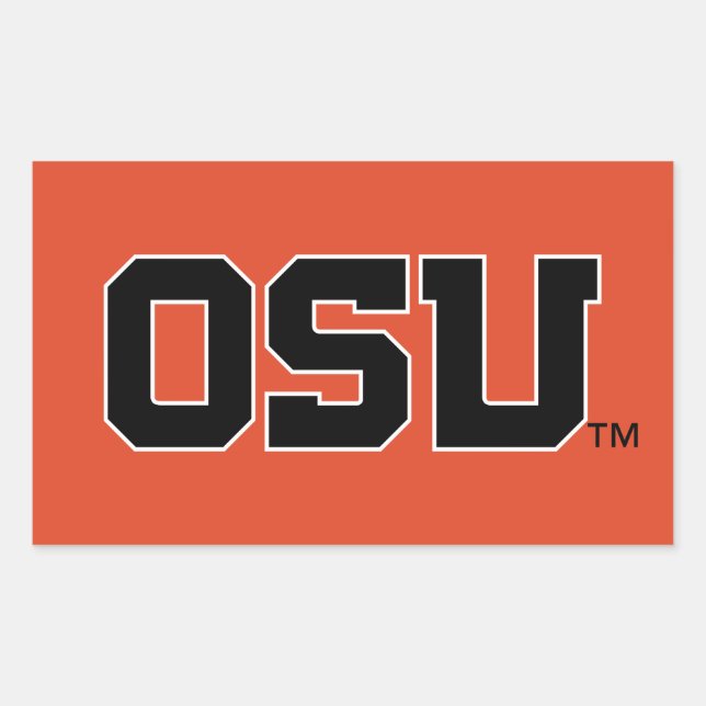 OSU RECTANGULAR STICKER (Front)