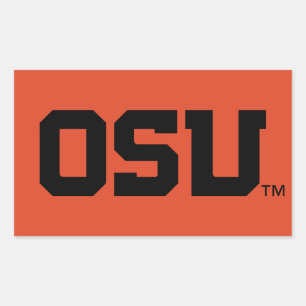 OSU RECTANGULAR STICKER