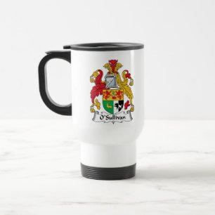 O'Sullivan Family Crest Travel Mug
