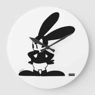 Oswald - Angry (All Wet, 1927) Large Clock