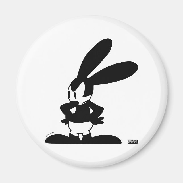 Oswald - Angry (All Wet, 1927) Magnet (Front)