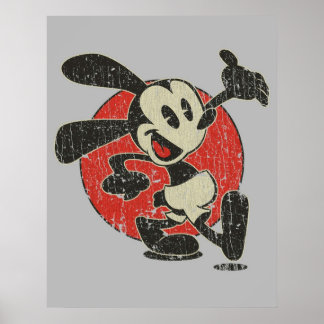 Oswald The Lucky Rabbit Keep Walking 1927 Poster