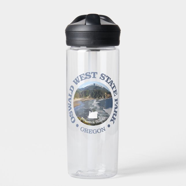 Oswald West SP  Water Bottle (Front)