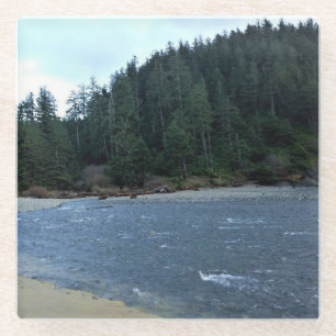Oswald West State Park, Oregon Coast Glass Coaster