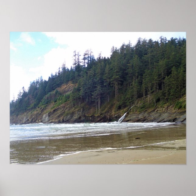 Oswald West State Park, Oregon Coast Poster (Front)