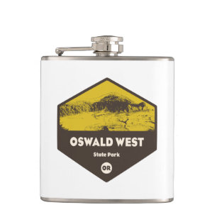 Oswald West State Park Oregon Hip Flask