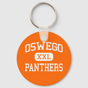 Oswego - Panthers - High School - Oswego Illinois Key Ring