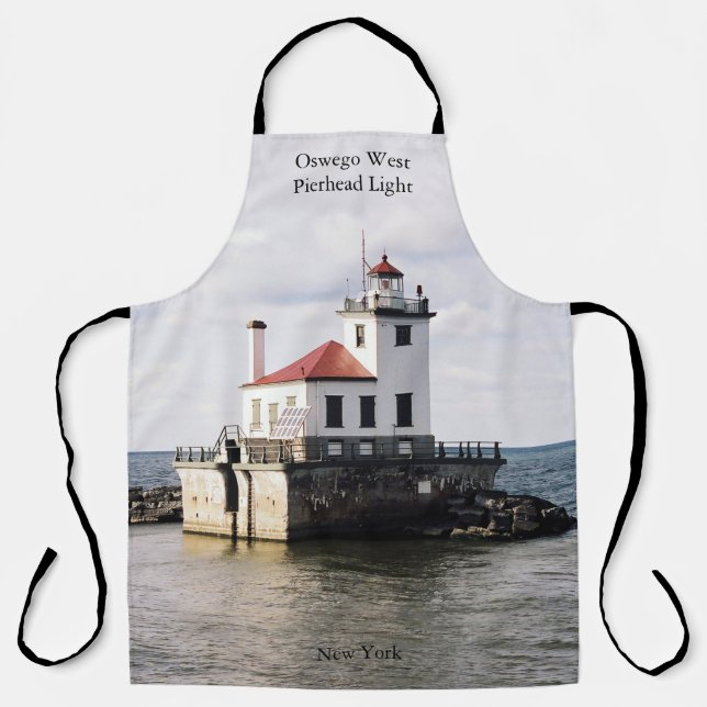 Oswego West Pierhead Light apron (Front)