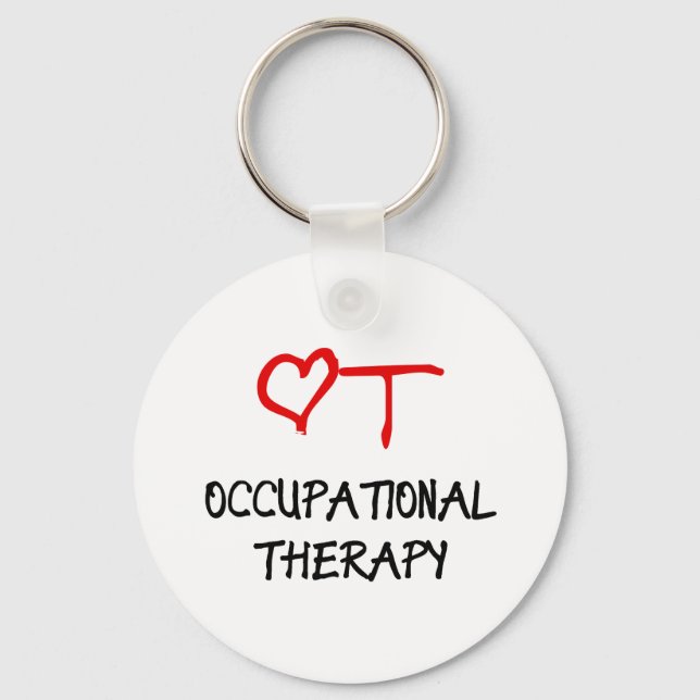 OT Heart Key Ring (Front)