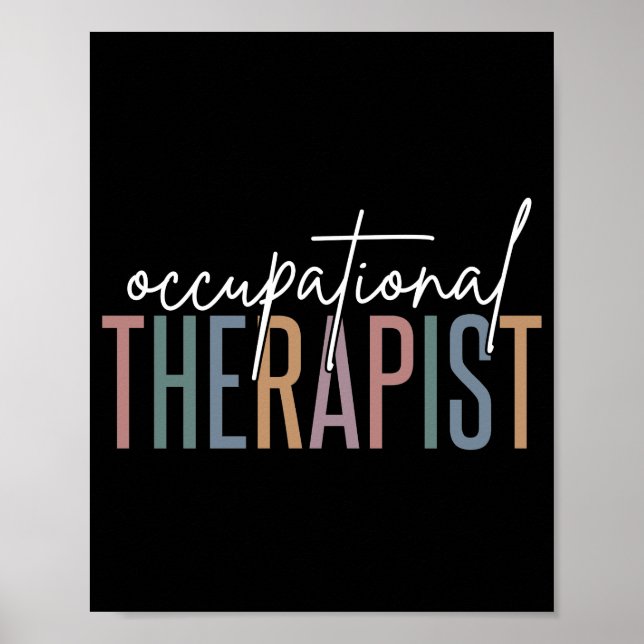 OT Occupational Therapist | Occupational therapy Poster (Front)