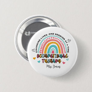 OT Occupational Therapy Button Top OTA Cota