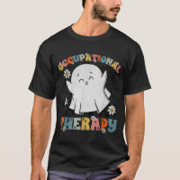 Ot Occupational Therapy Halloween Retro Ghost Ot H