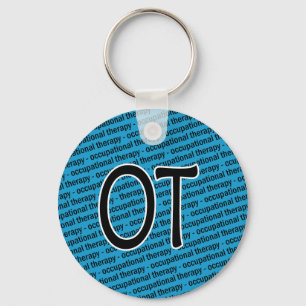 OT Occupational Therapy Keychain