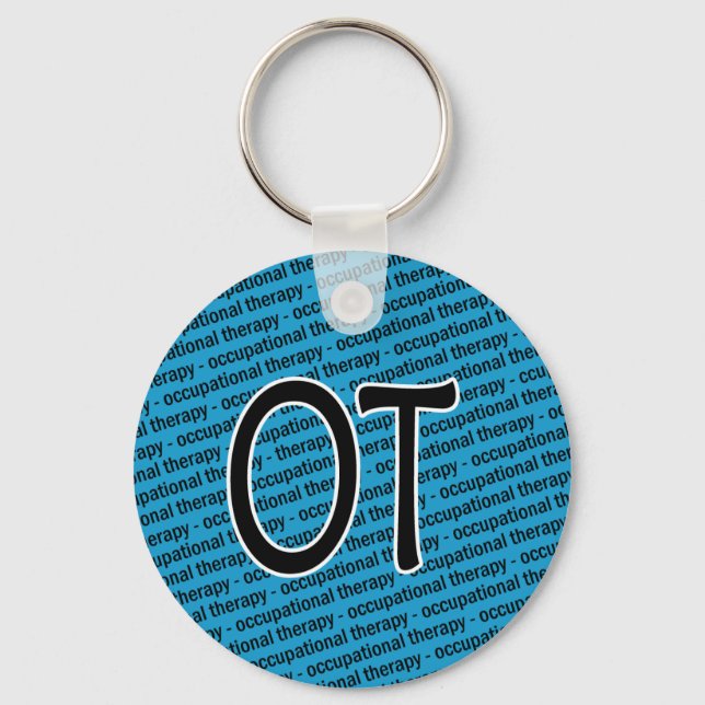 OT Occupational Therapy Keychain (Front)